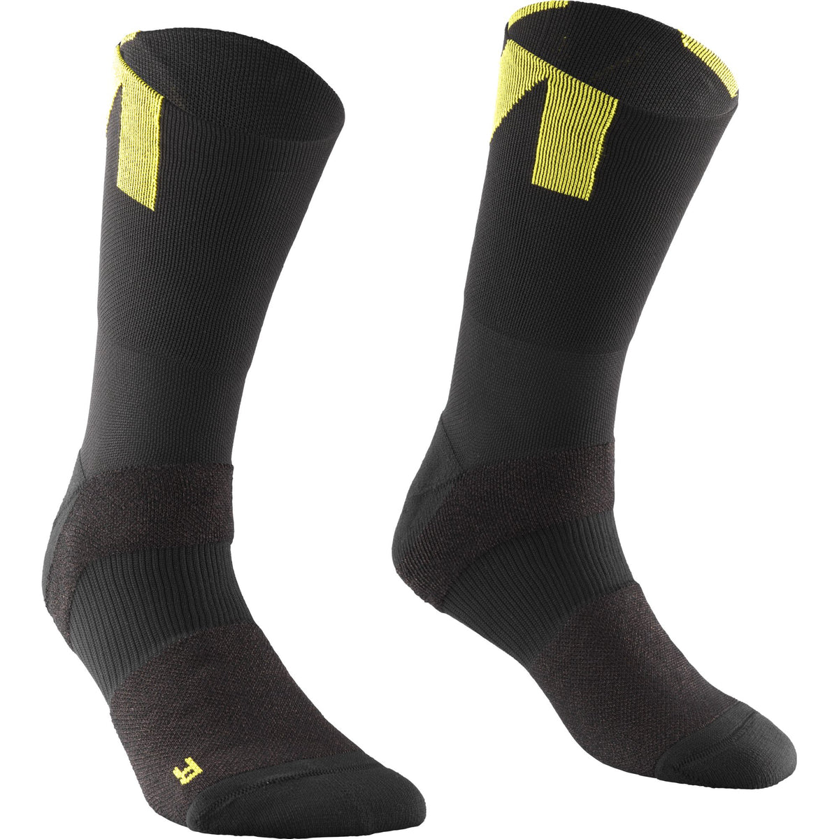 ESSENTIAL THERMO SOCKS- BLACK/YELLOW