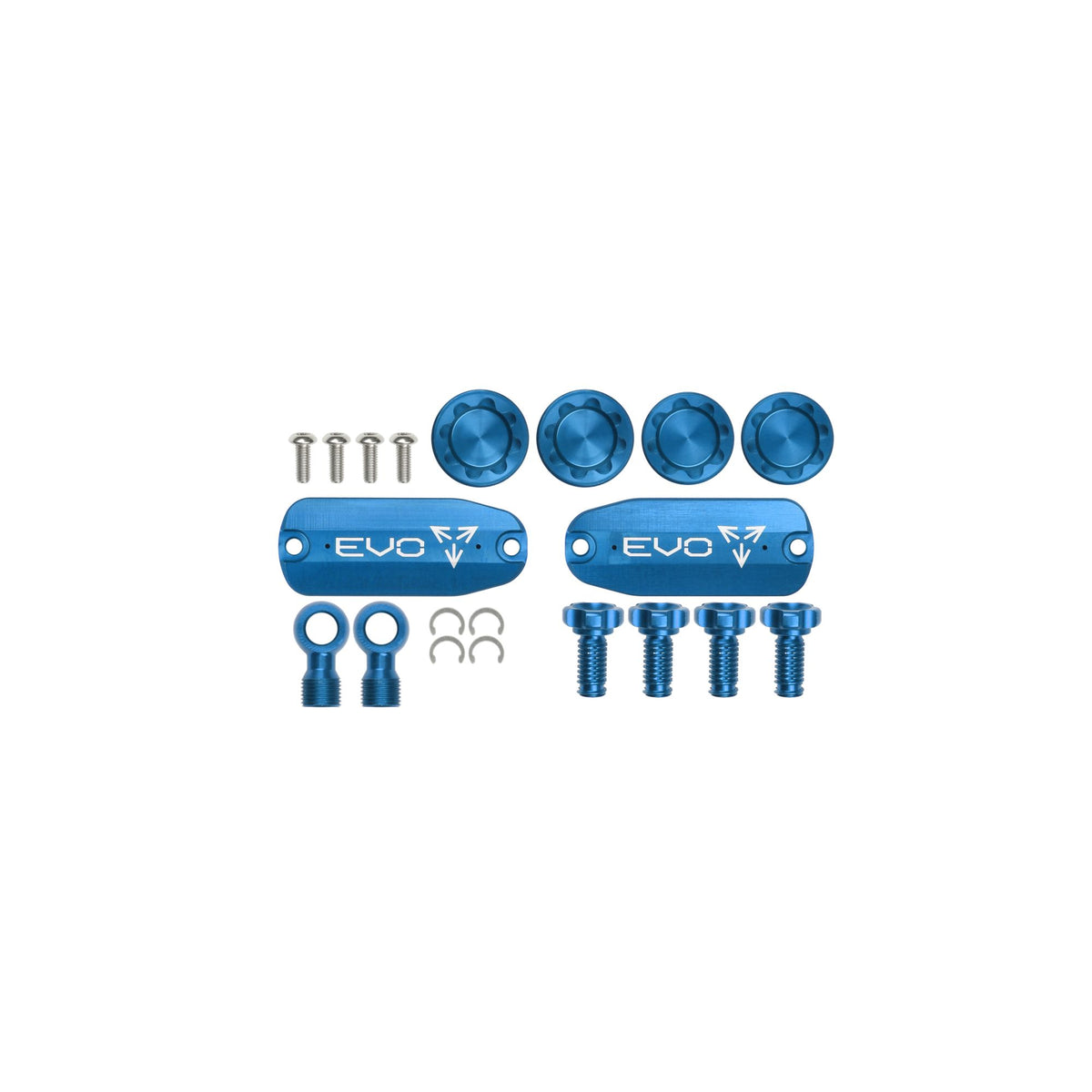 Hope Part Brake Evo TR4 Custom Kit Pair- Blue