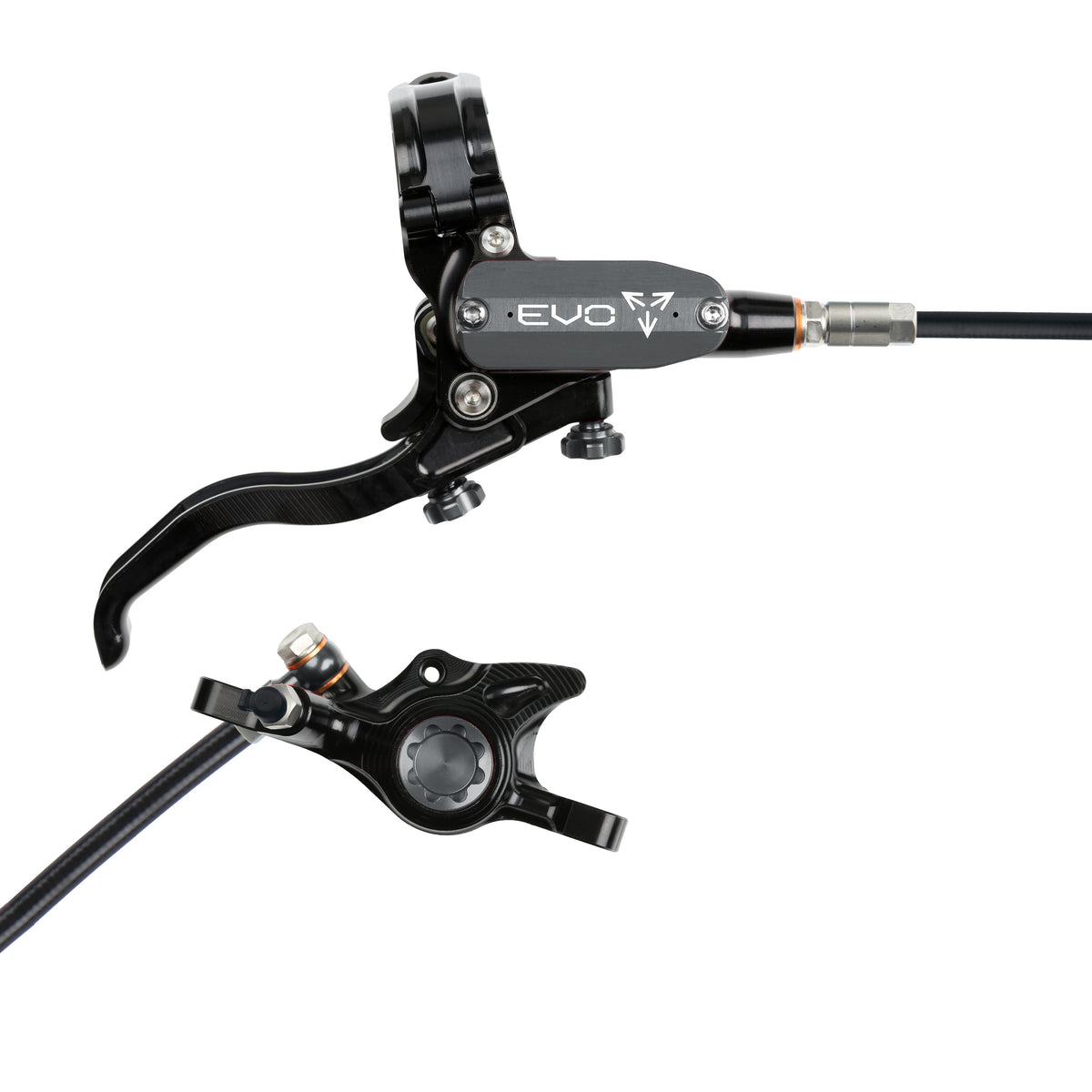 Hope Brake EVO X2 No Rotor RH- Black/Smoke