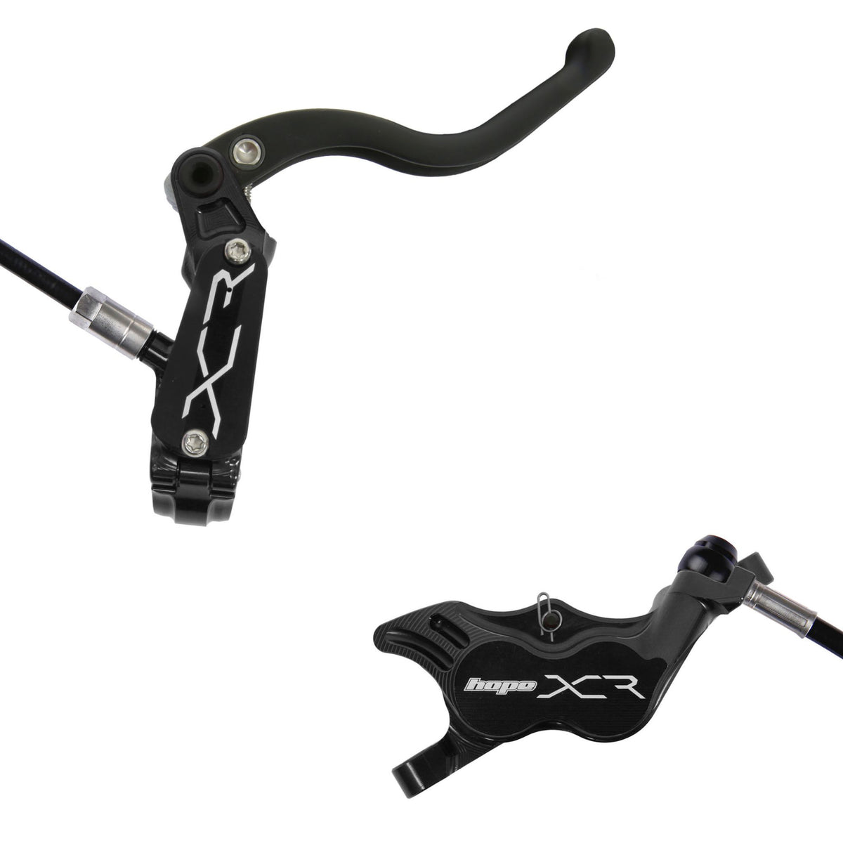 Hope Brake XCR Pro E4 No Rotor Rear LH Black