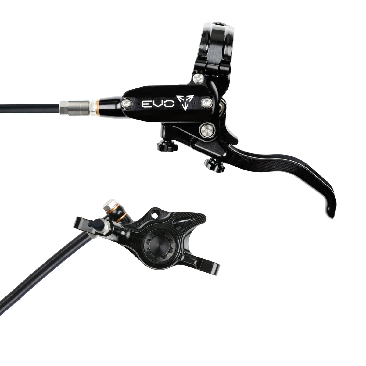 Hope Brake EVO X2 No Rotor LH- Black/Black