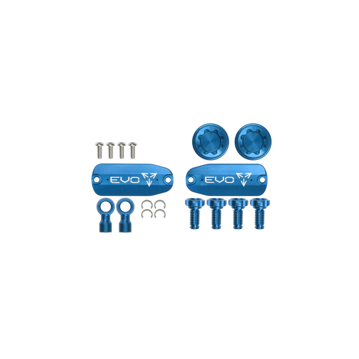 Hope Part Brake Evo X2 Custom Kit Pair- Blue