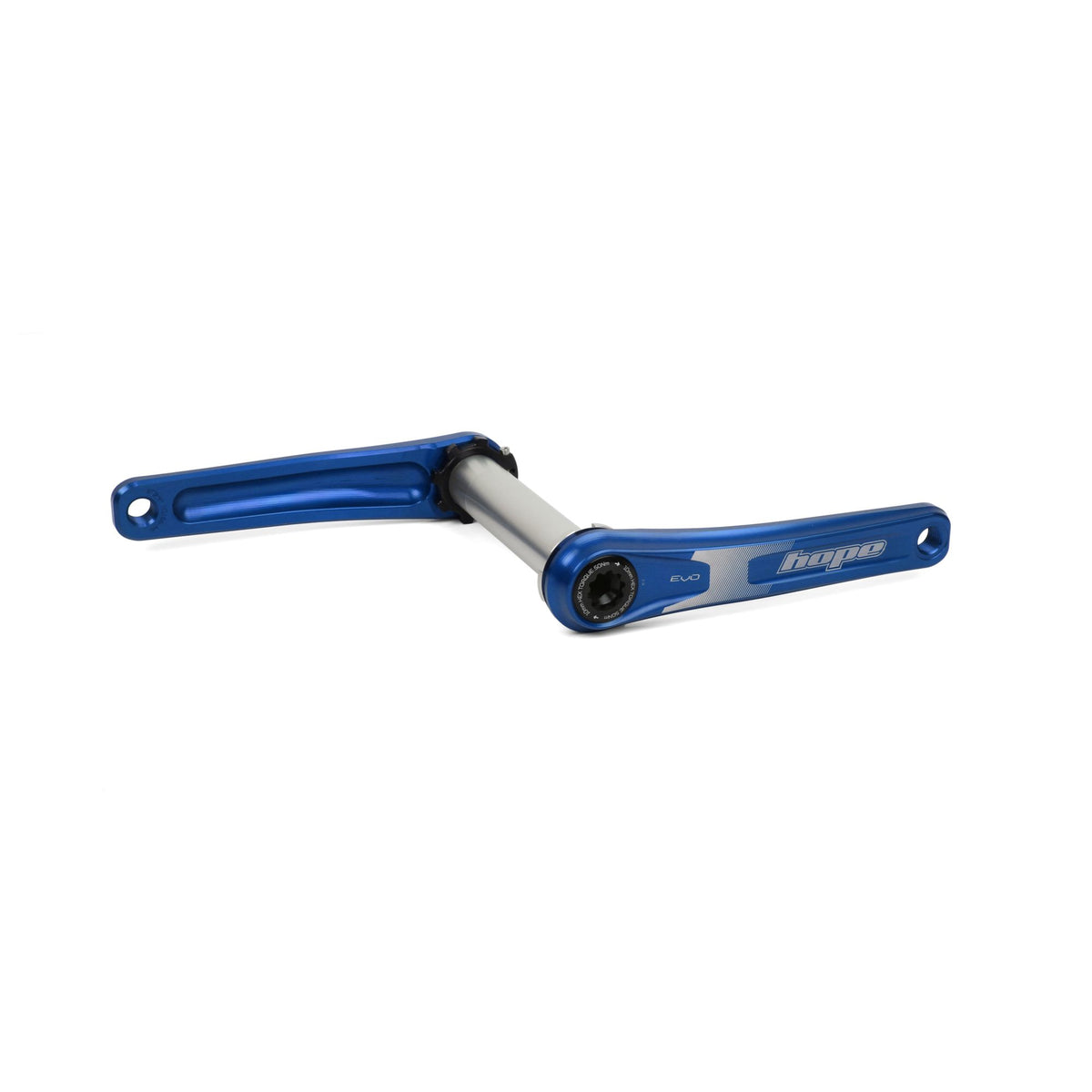 Hope Crankset EVO No Spider 100mm Fat 135mm Blue