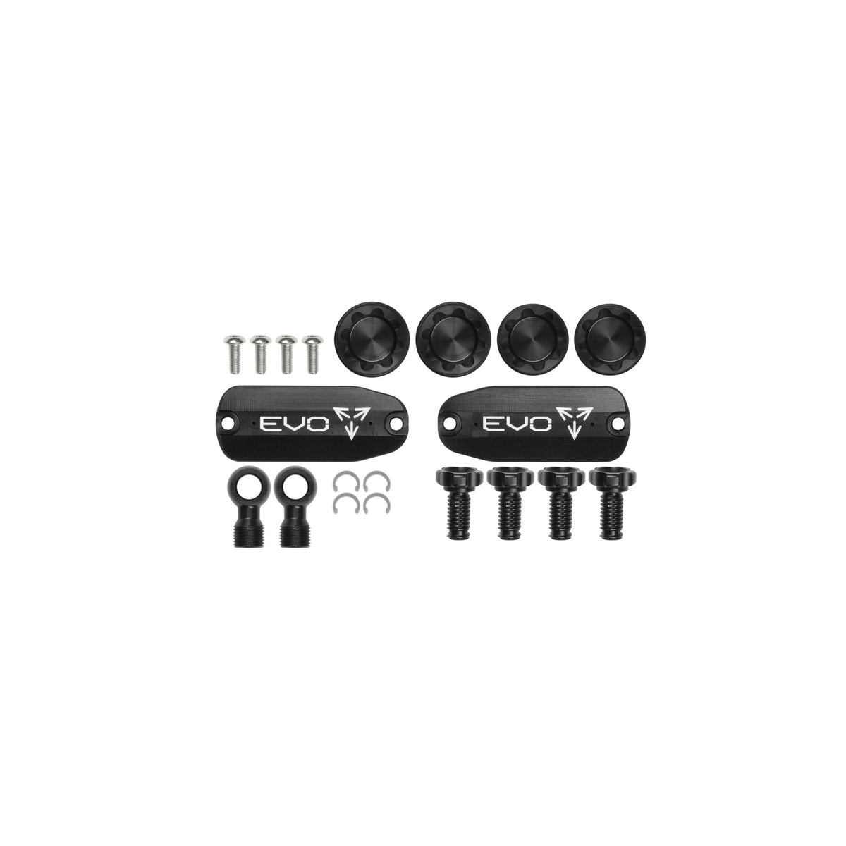 Hope Part Brake Evo TR4 Custom Kit Pair- Black