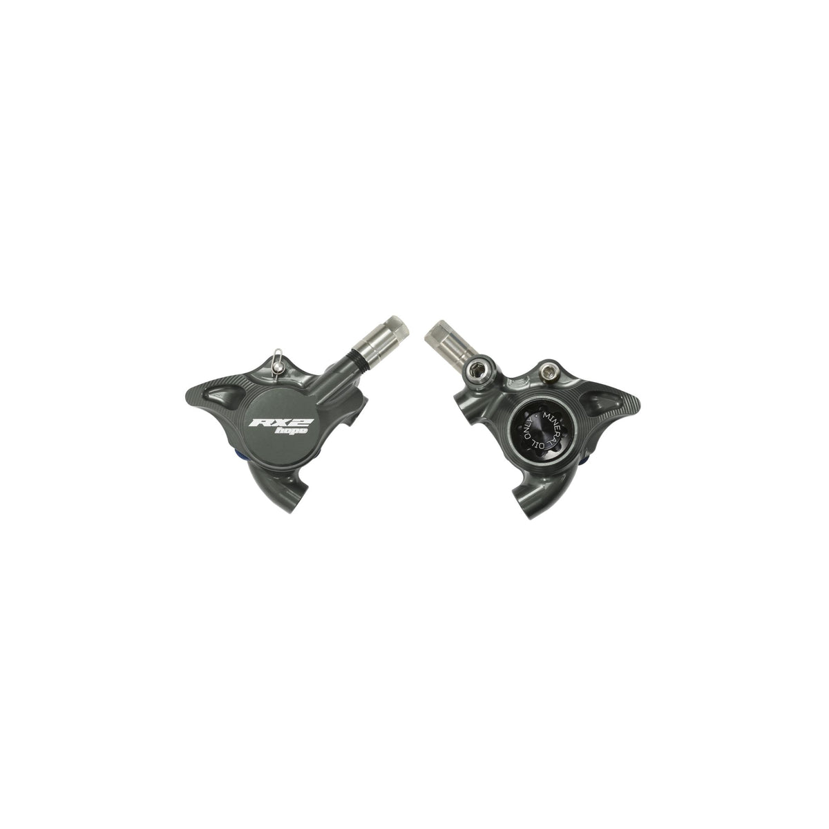 Hope Brake RX2 Caliper Complete-FM STD-MIN Smoke