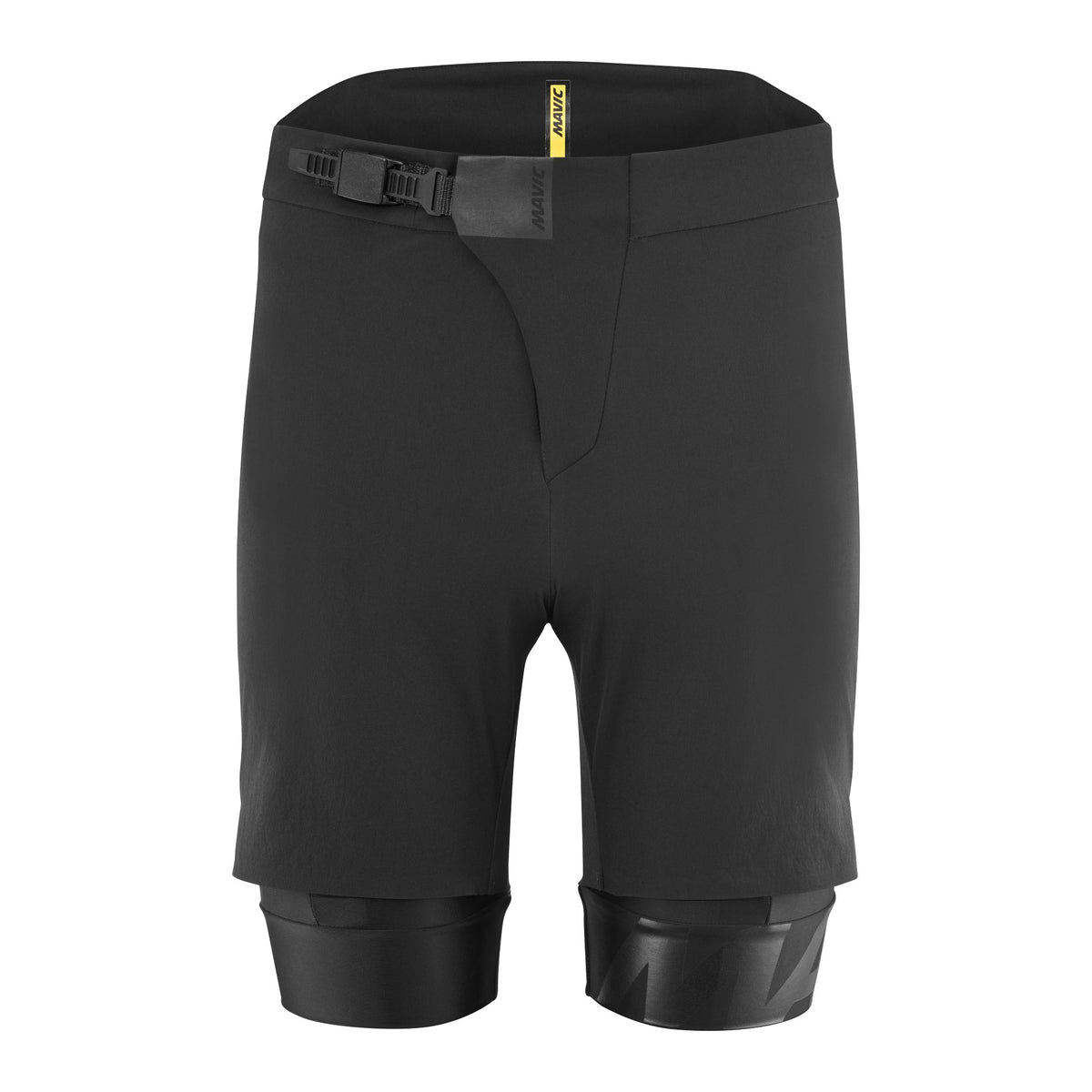 Mavic - short matelassé pour hommes Crosstrail - noir