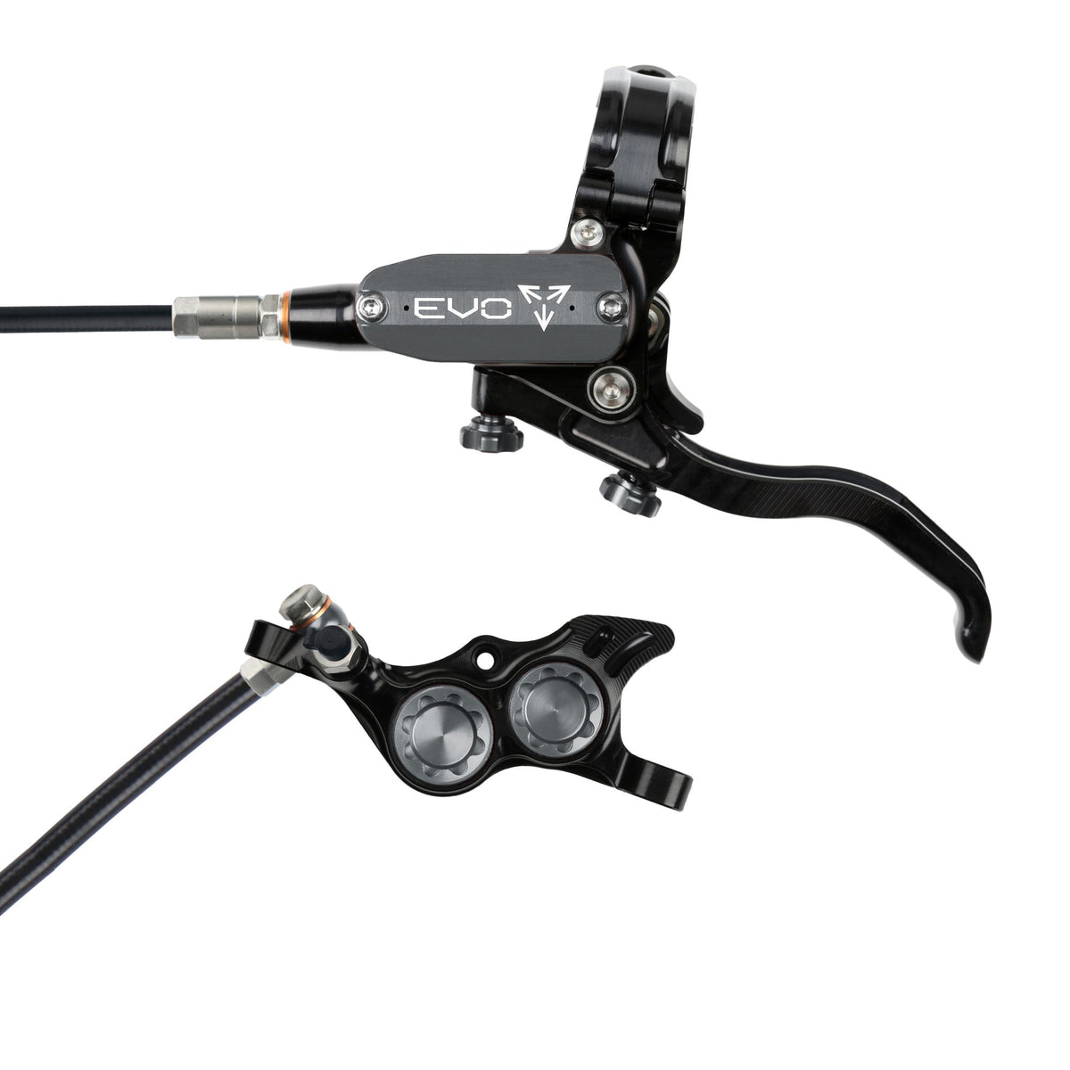 Hope Brake EVO TR4 No Rotor LH- Black/Smoke