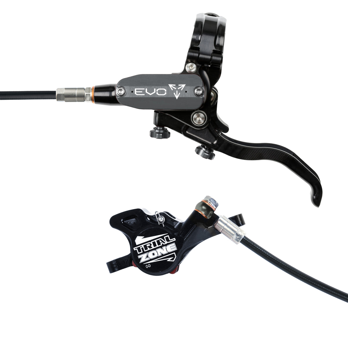 Hope Brake EVO Trial Zone No.9 No Rotor LH- Smoke