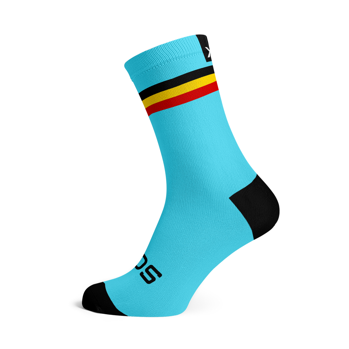 Belgium National Flag Socks