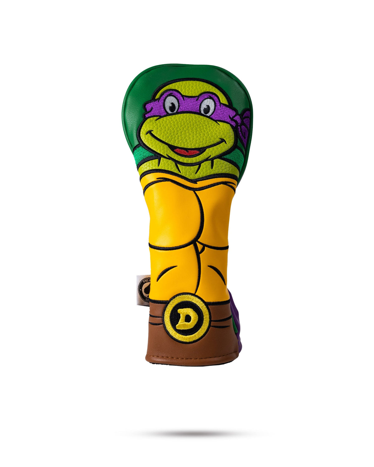 TMNT Donatello Hybrid Cover featuring vibrant artwork of the Teenage Mutant Ninja Turtles character, showcasing his signature purple bandana and tech gadgets against a dynamic background.