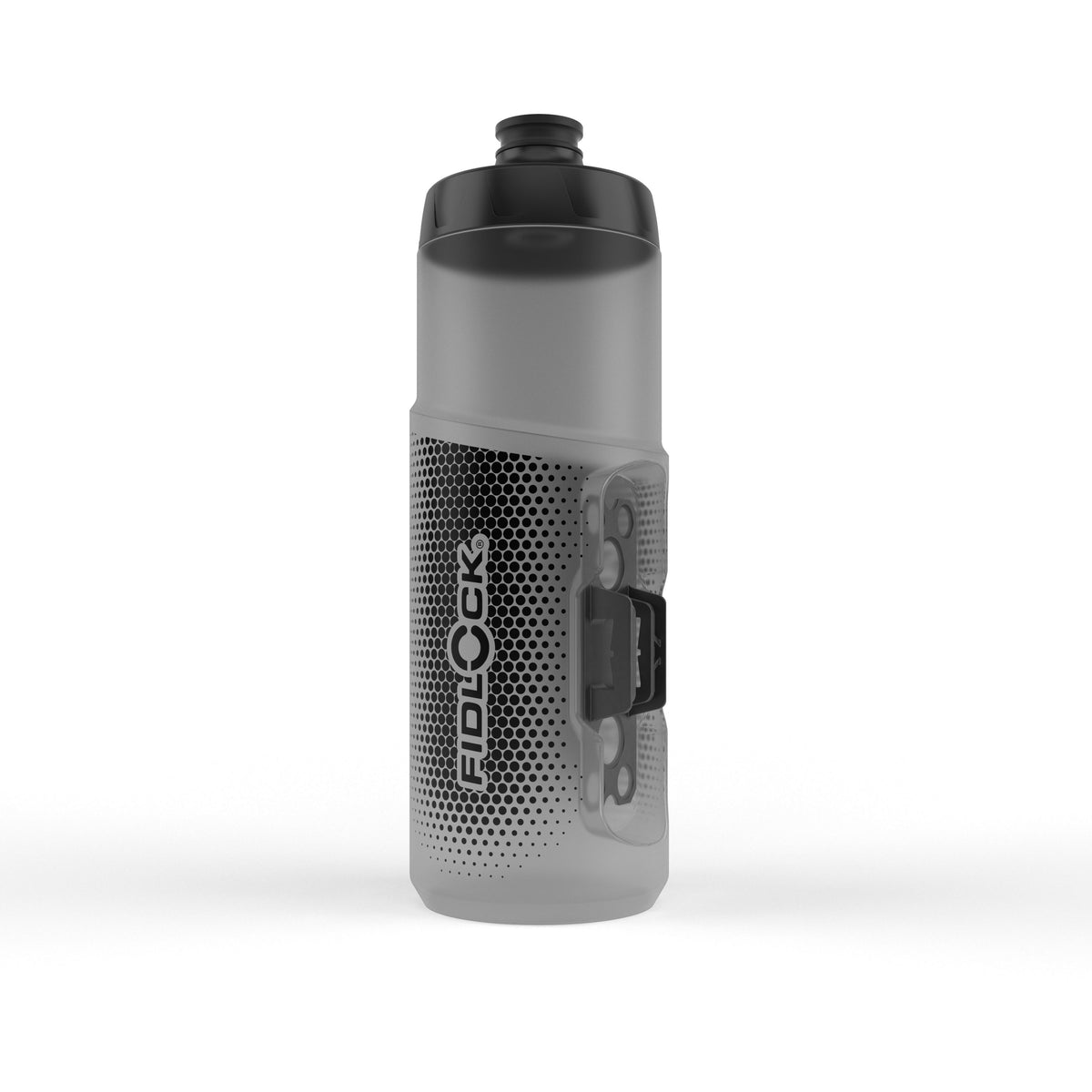 Fidlock bouteille antibactérienne de remplacement Twist 600ml - transparent-noir