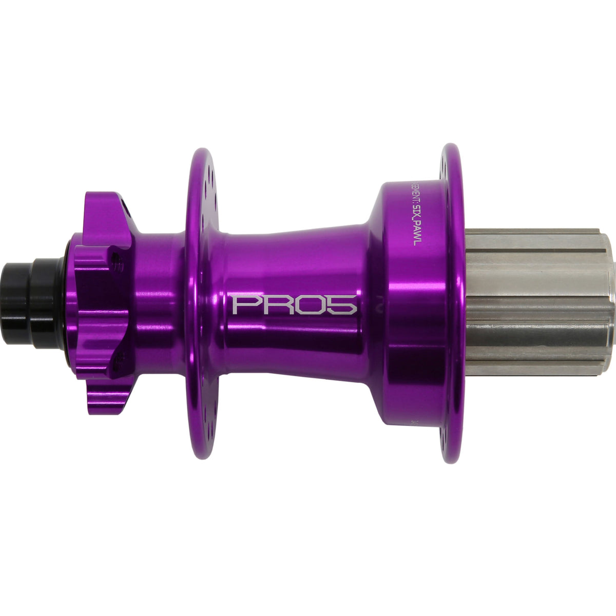 Hope - Moyeu arrière DH Pro 5 32H Violet 148mm - 12mm - Acier