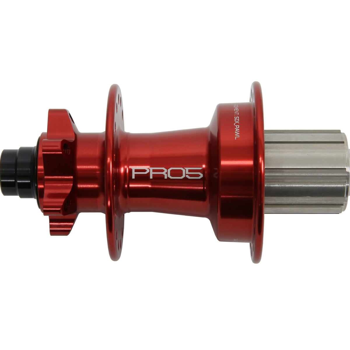 Hope - Moyeu arrière DH Pro 5 32H Rouge 148mm - 12mm - Acier