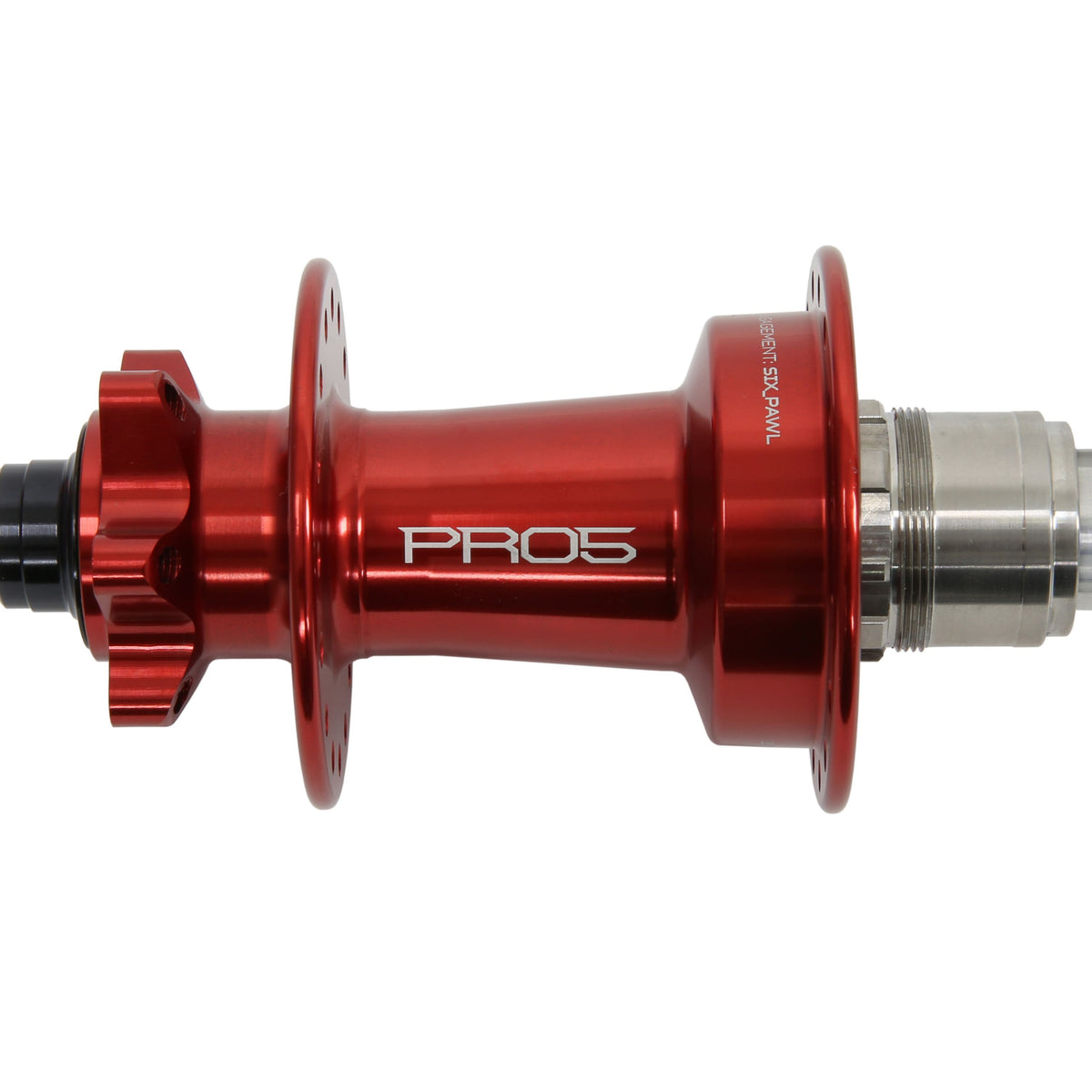 Hope - Moyeu arrière DH Pro 5 32H Rouge 150mm - 12mm - XD