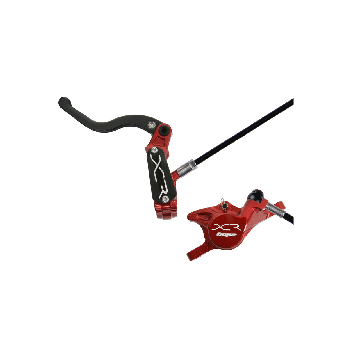 Hope - Frein avant XCR Pro X2 - sans disque - Rouge - Main gauche