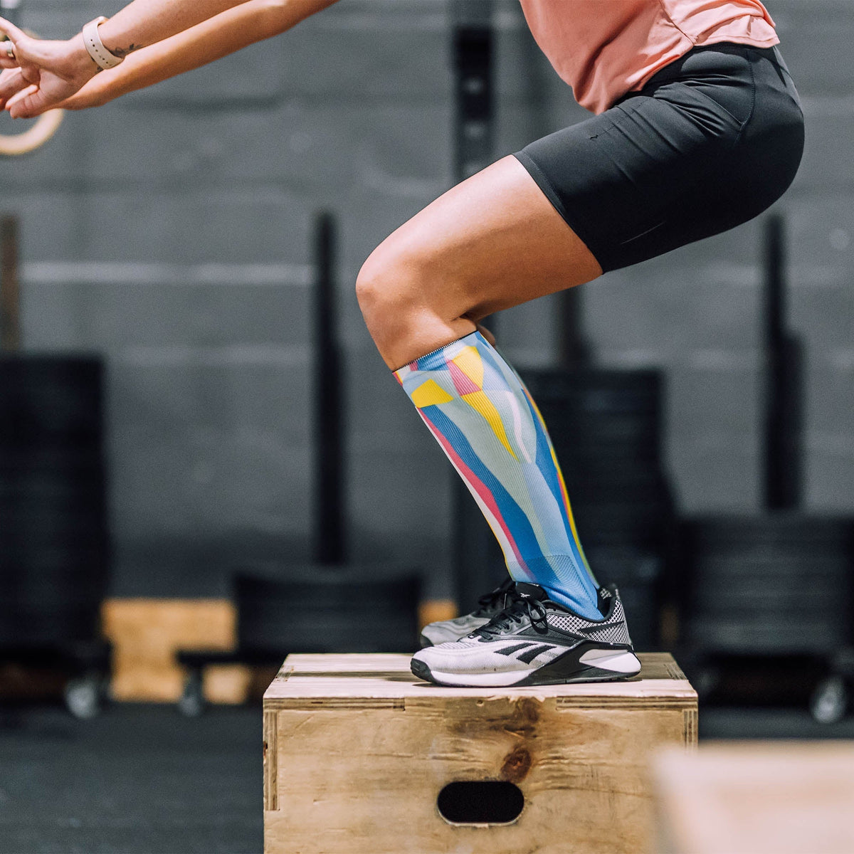 Candy Stripes Knee High Socks
