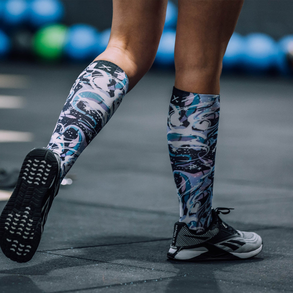 Milky Way Knee High Socks