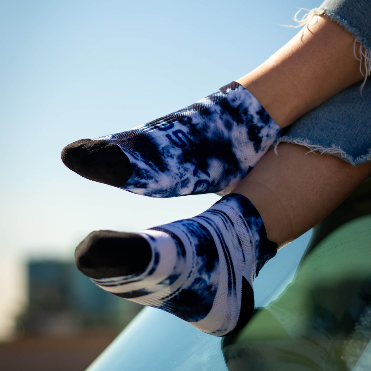 Tie Dye Classic Tab Socks - check skus