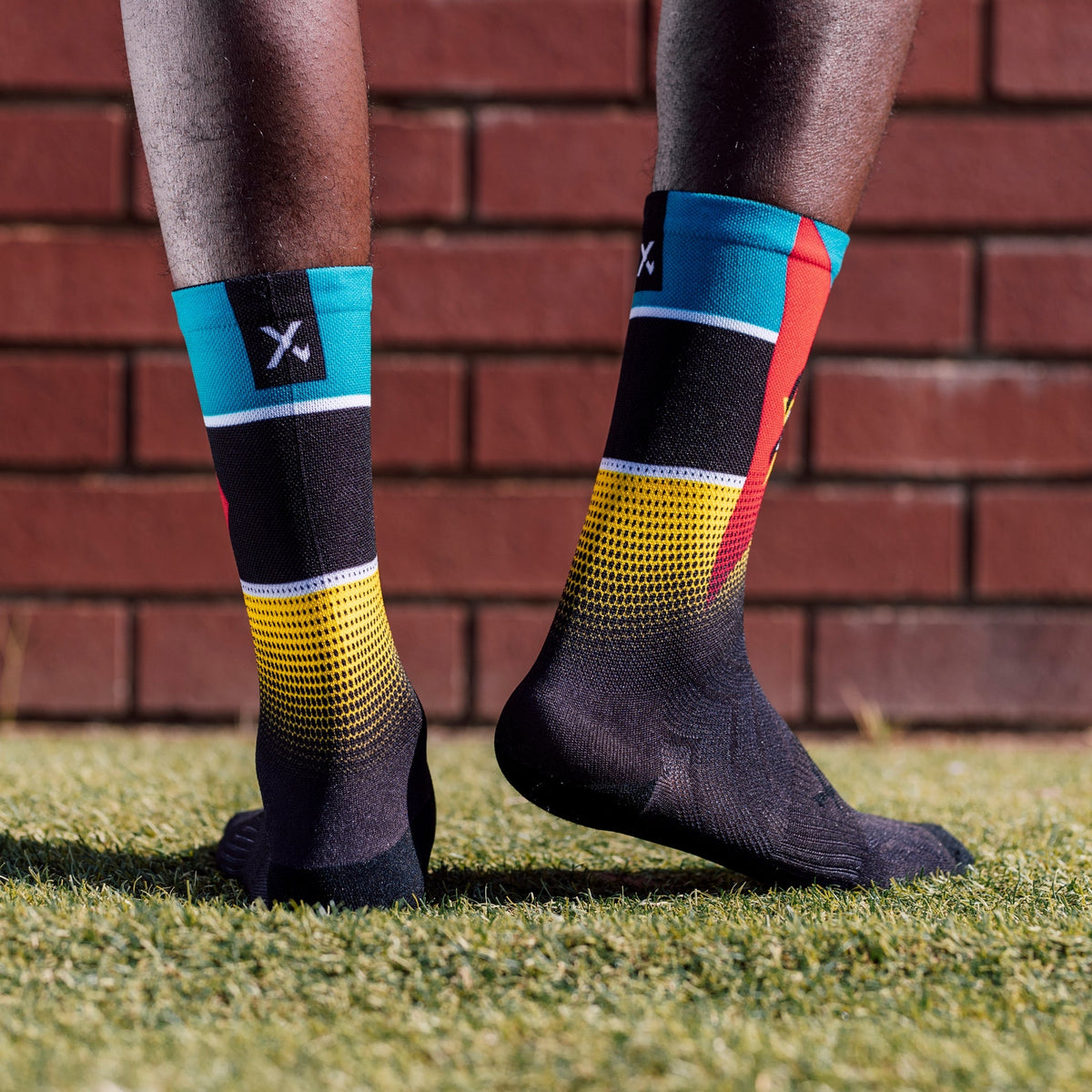 Mozambique Flag Socks
