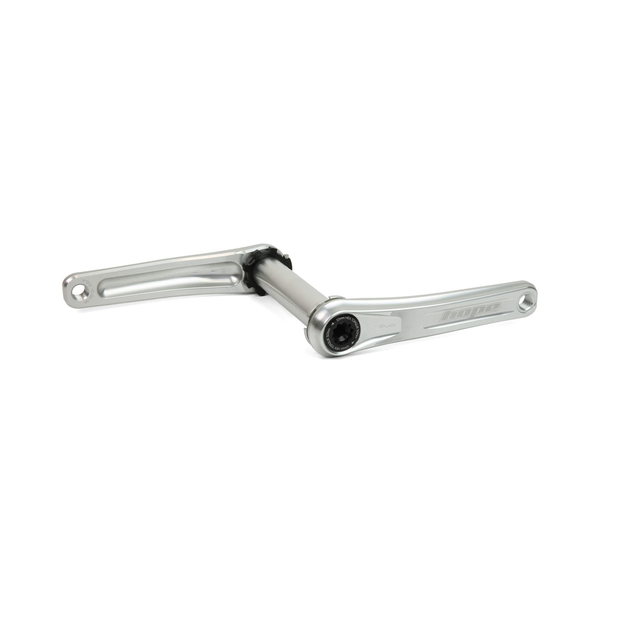 Hope Crankset EVO No Spider 120mm Fat 135mm Silver