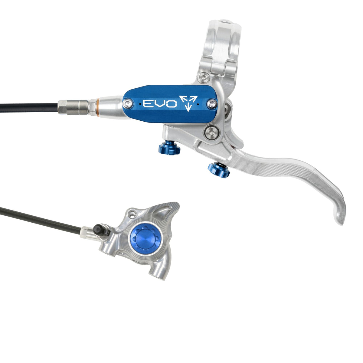 Hope Brake Evo X2 FM No Rotor LH- Silver/Blue