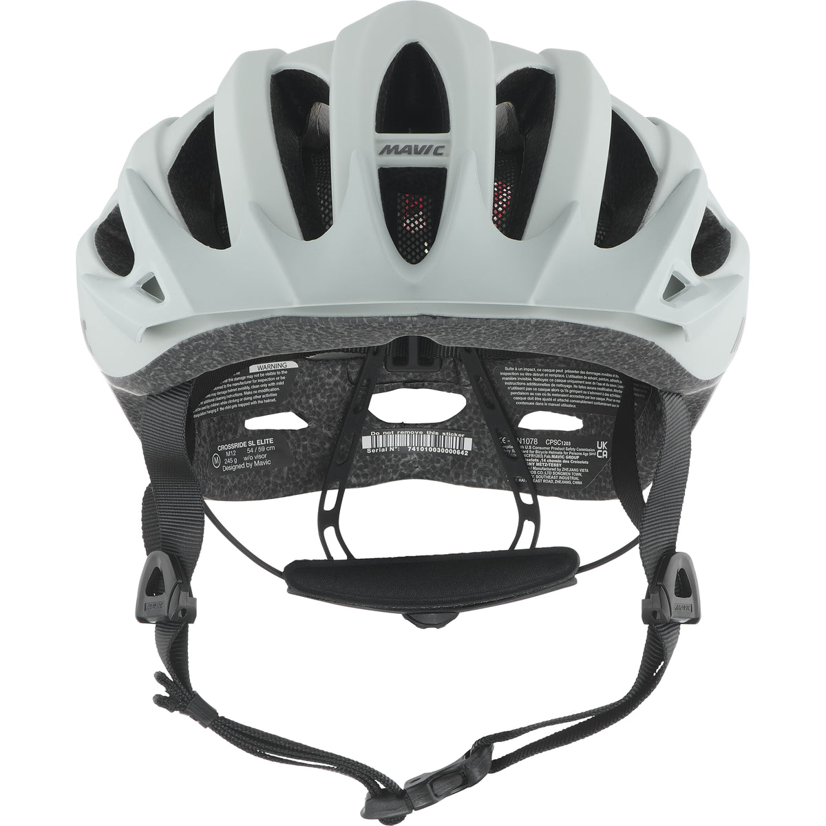 Mavic - casque de vélo de montagne Crossride SL Elite - Gris aqua