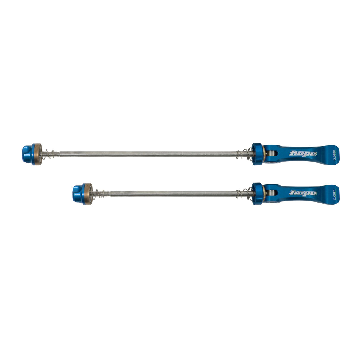 Hope Quick Release Skewer 170mm Fatsno Pair Blue