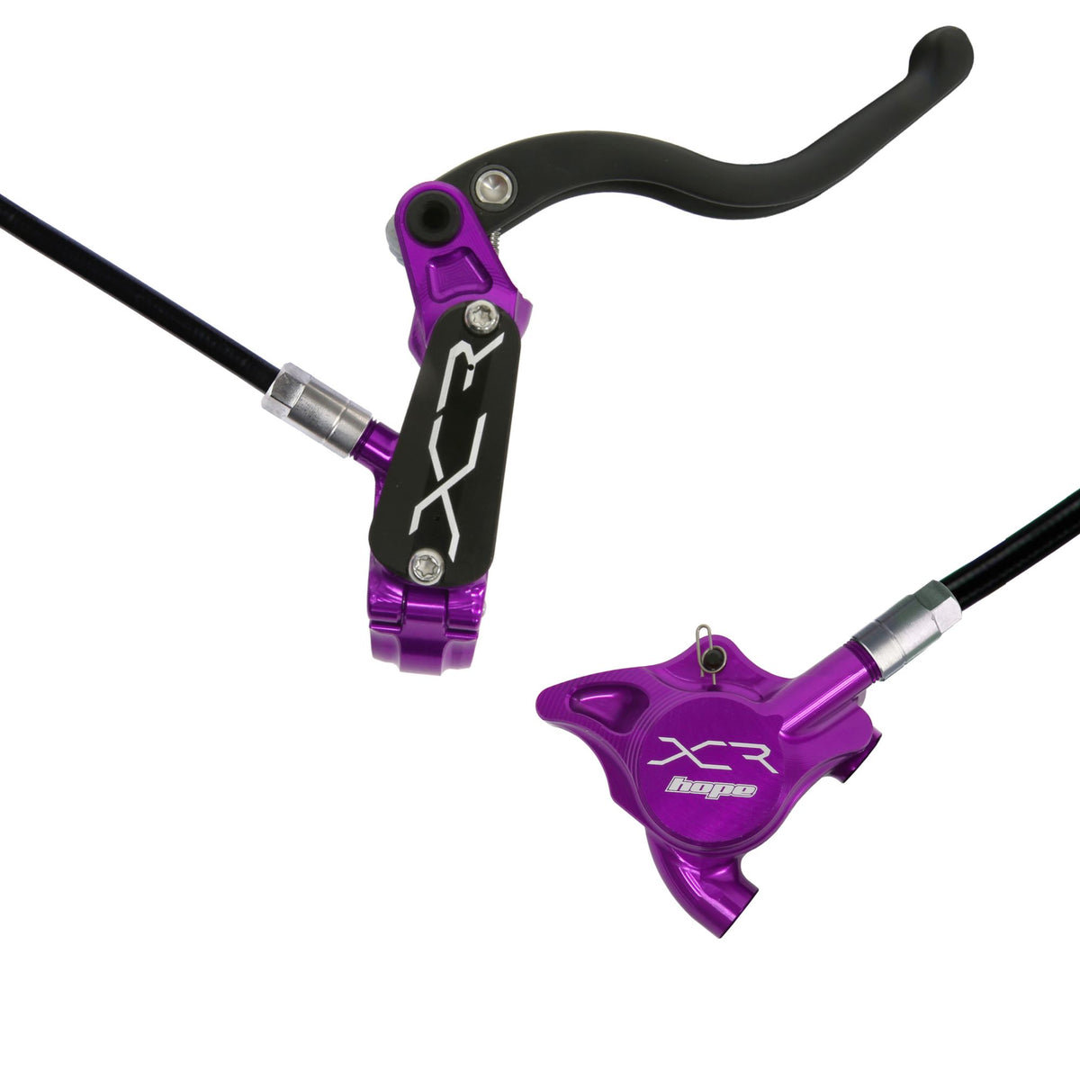 Hope Brake XCR Pro X2 FM No Rotor Front RH Purple