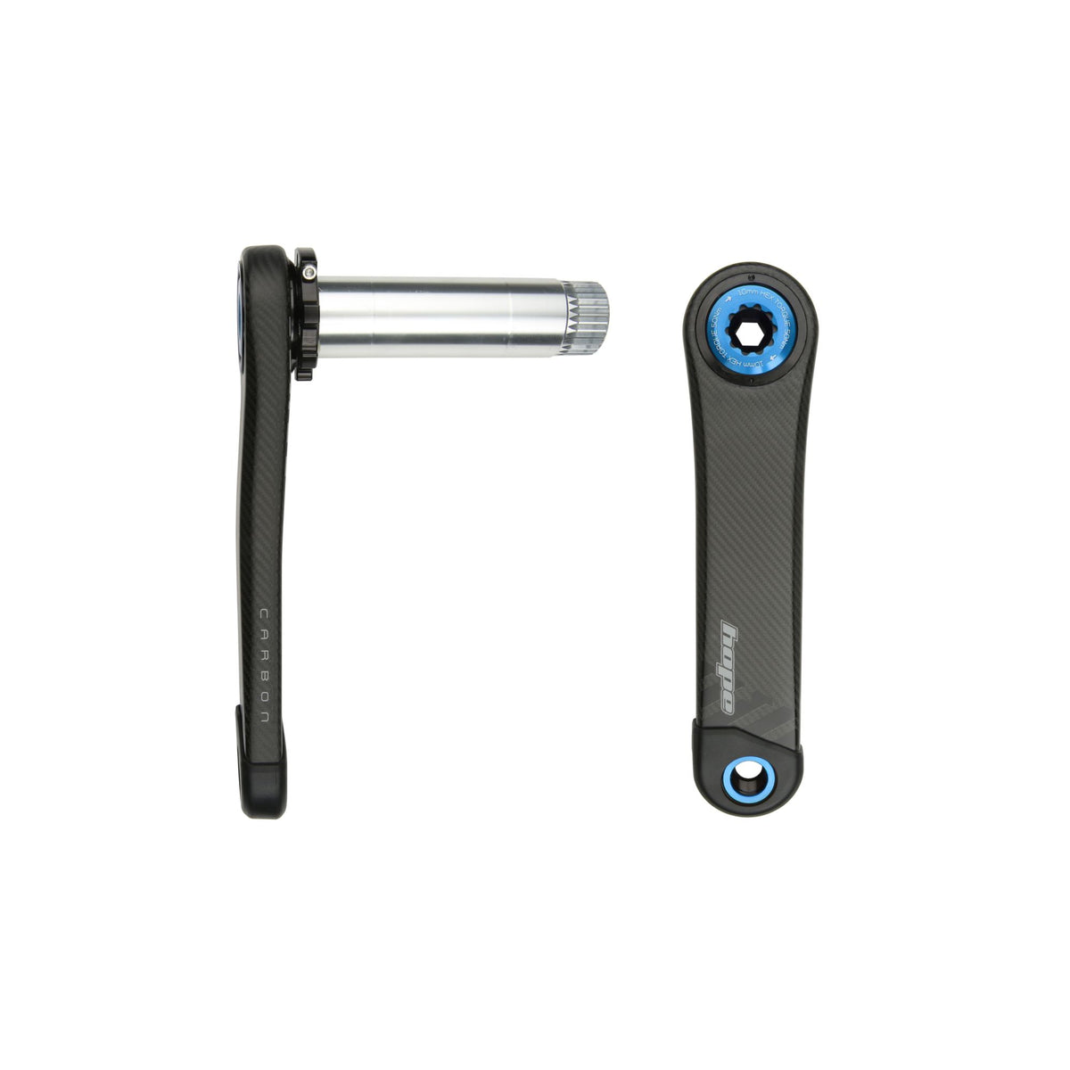 Hope RX Carbon Crankset 68MM 170MM BLUE