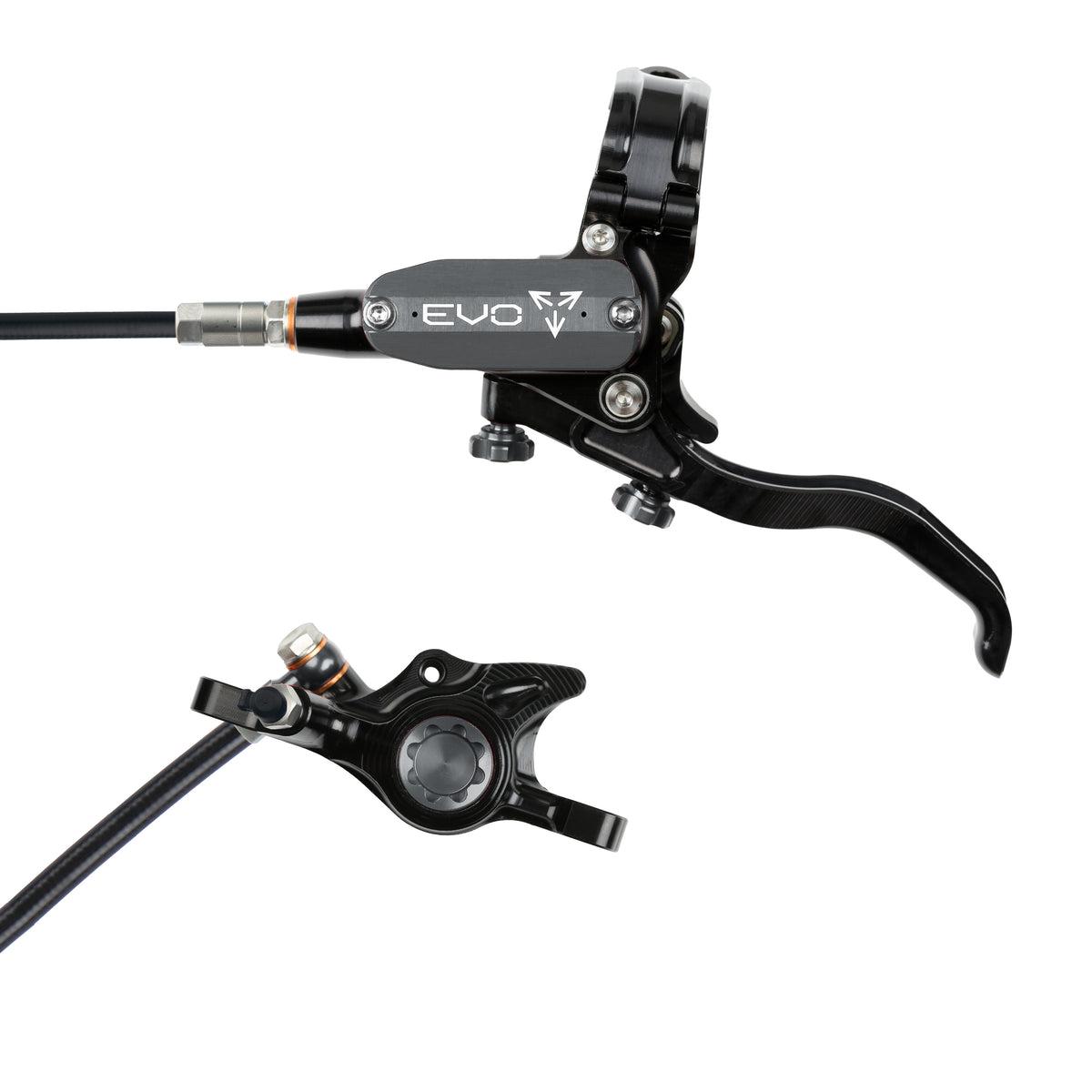 Hope Brake EVO X2 No Rotor LH- Black/Smoke