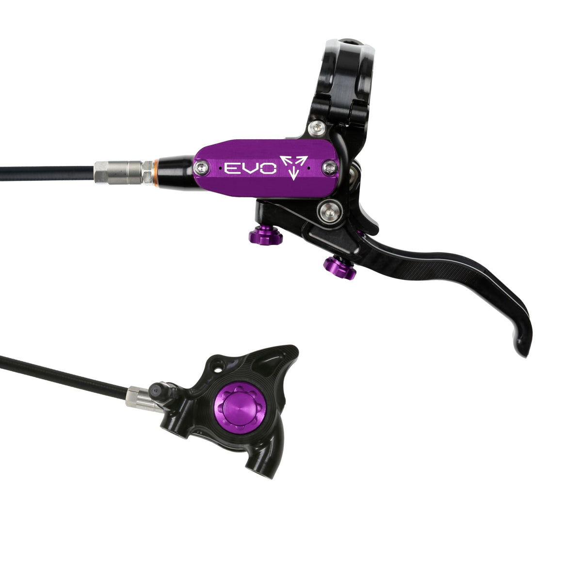 Hope Brake Evo X2 FM No Rotor LH- Black/Purple