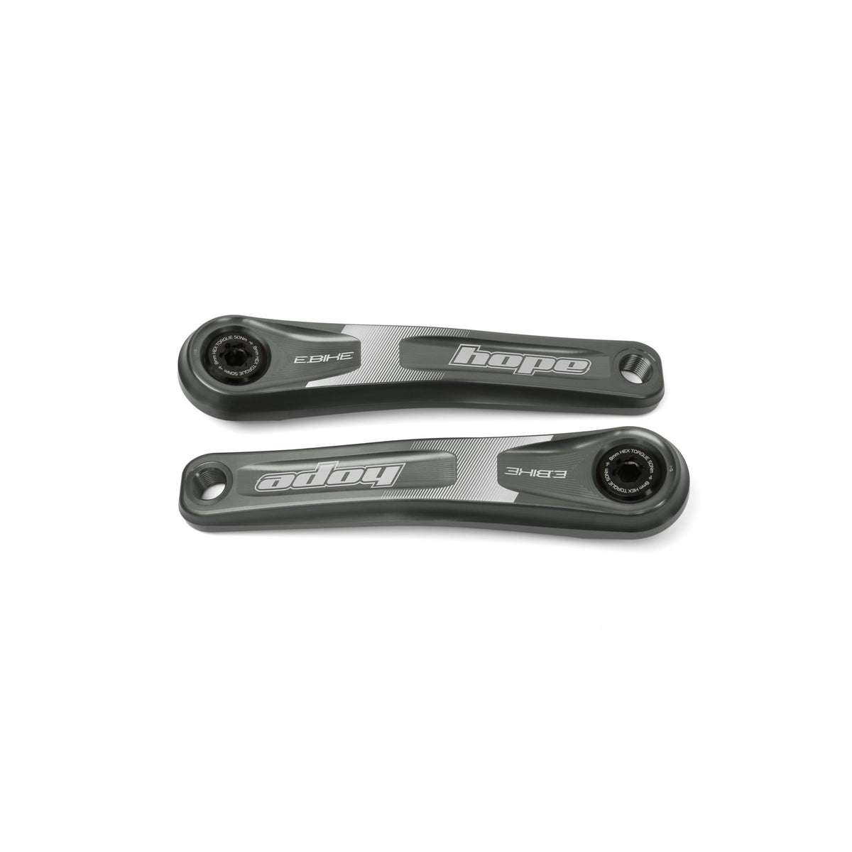 Hope Crankset E Bike 155mm Standard Smoke