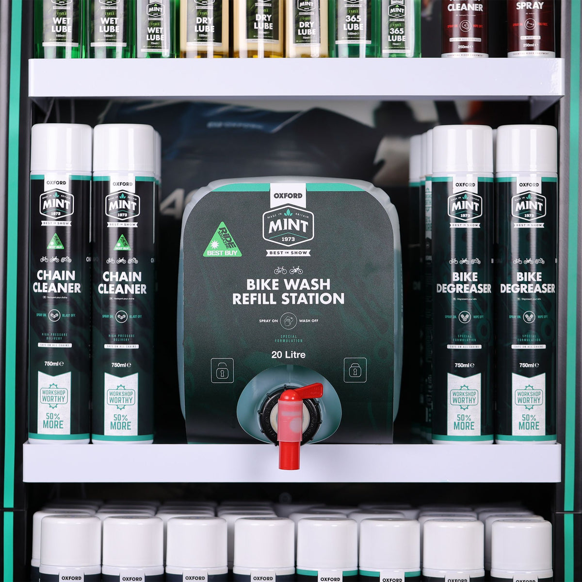 Mint Bike Wash Refill Station
