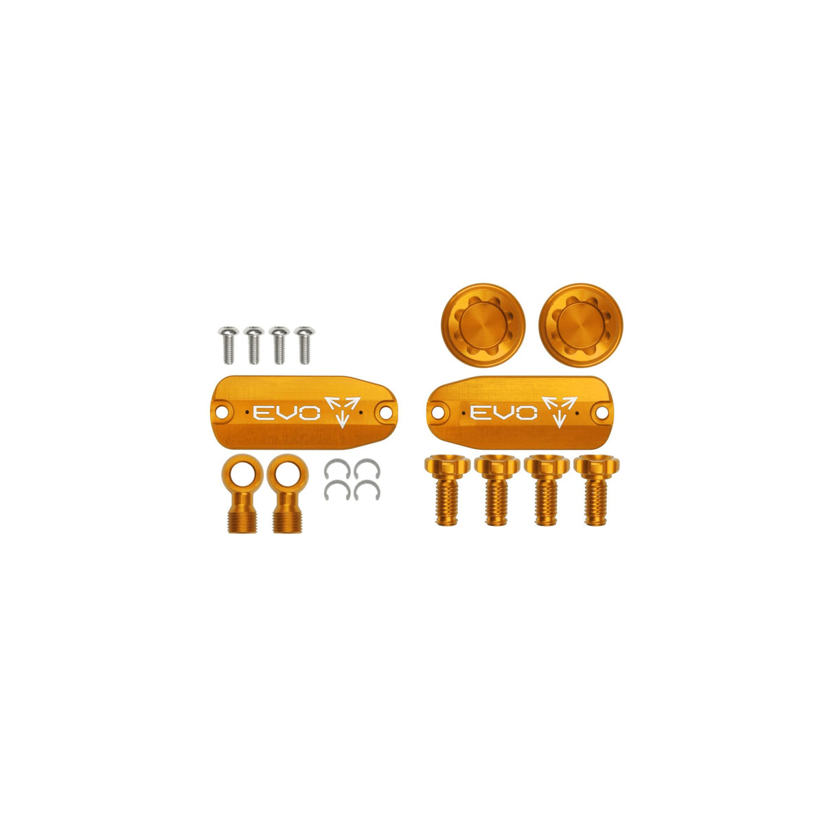 Hope Part Brake Evo X2 Custom Kit Pair- Orange