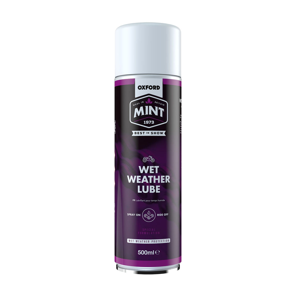 Mint Wet Weather Lube Motorcycle- 500ML