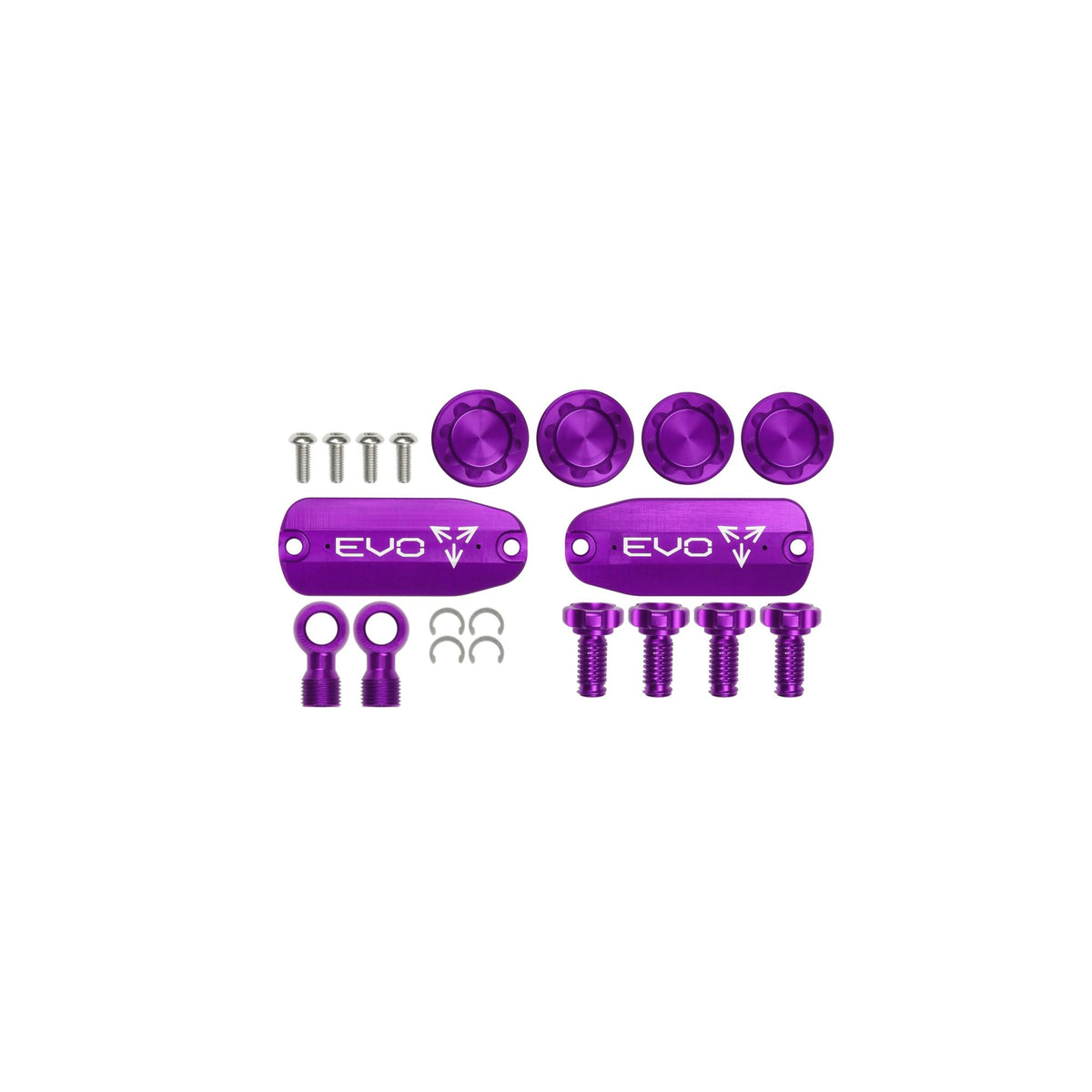 Hope Part Brake Evo TR4 Custom Kit Pair- Purple