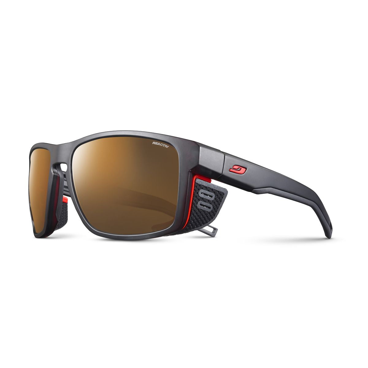 SHIELD M with a REACTIV 2-4 POLARIZED lens