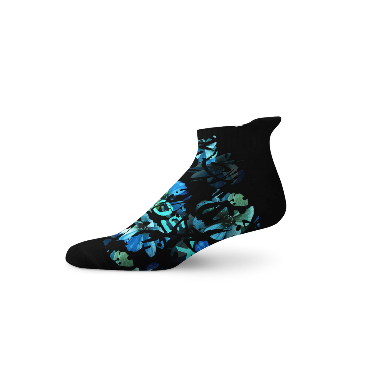Blues Black Tab Socks