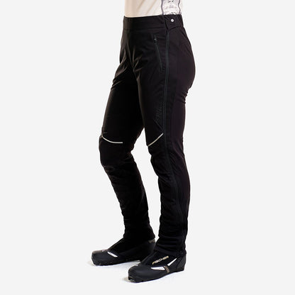 Solo - Pantalon coquille souple à glissières pour femmes