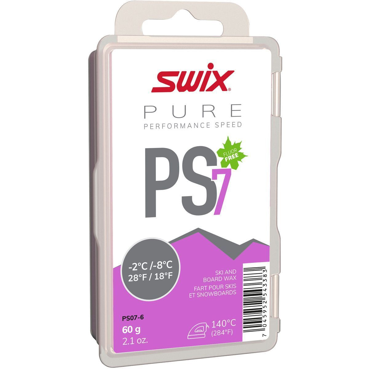 Cire de glisse PS7 mauve, 60g