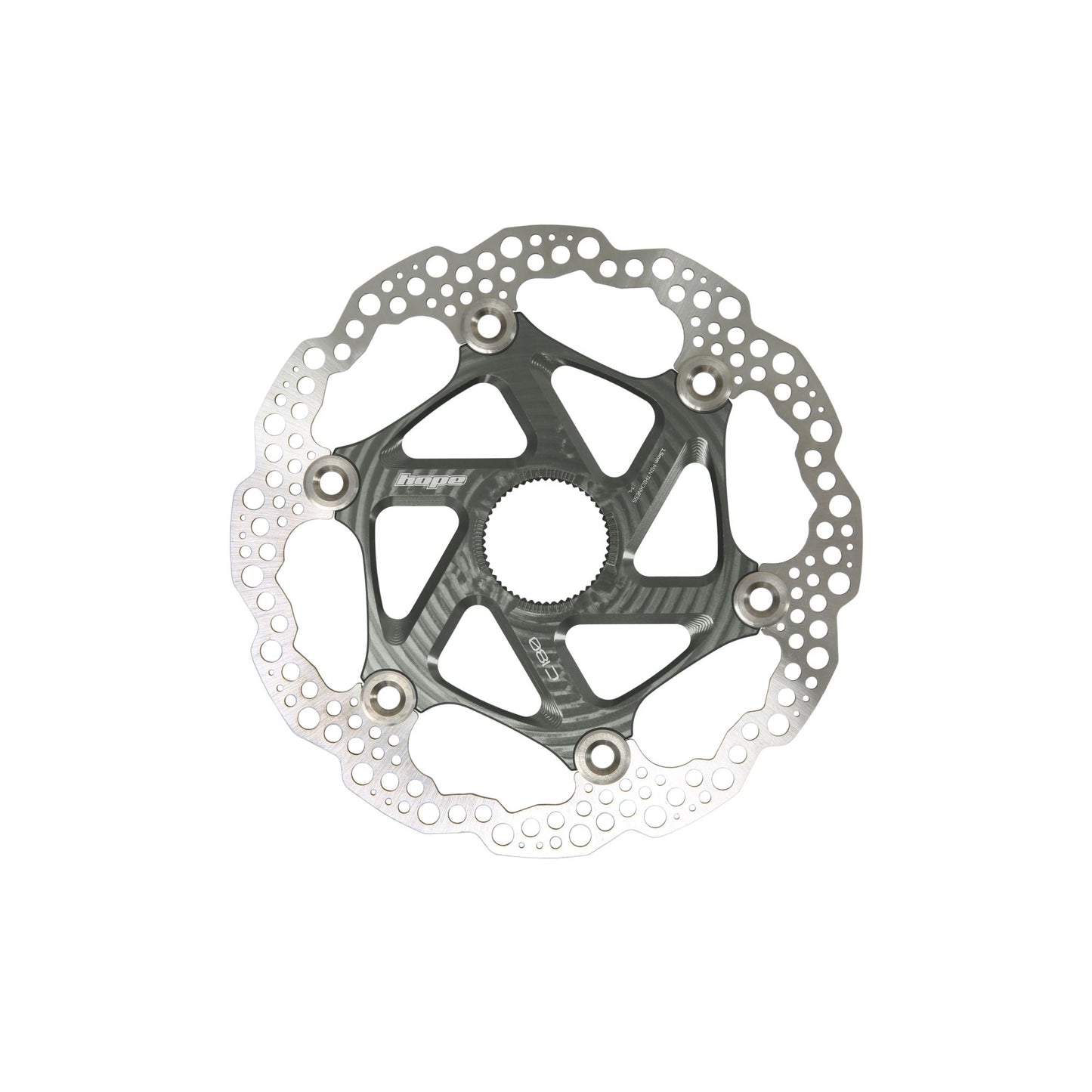 Hope Part Brake Disc MTB Centre Lock 140mm Smoke