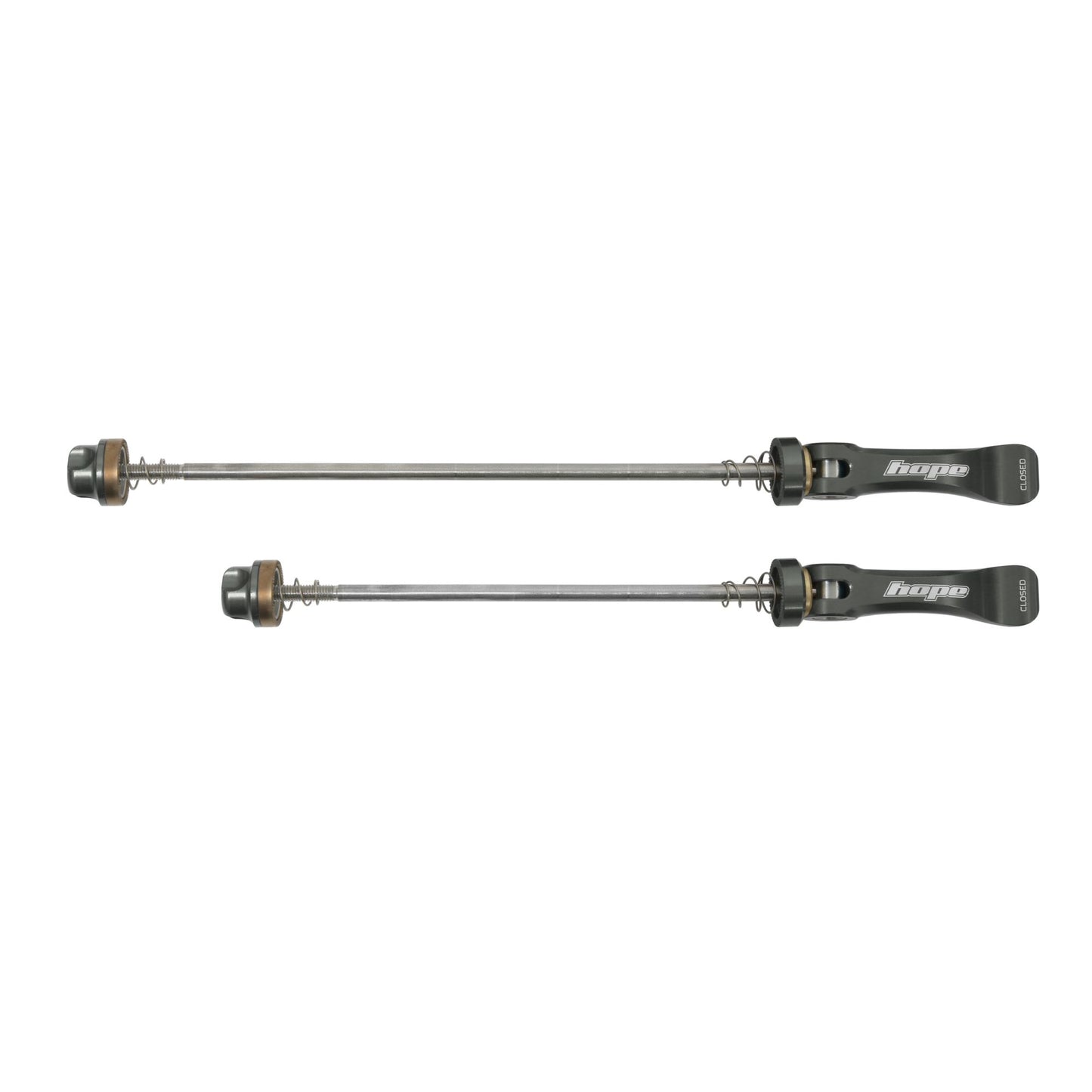 Hope Quick Release Skewer 190mm Fatsno Pair Smoke