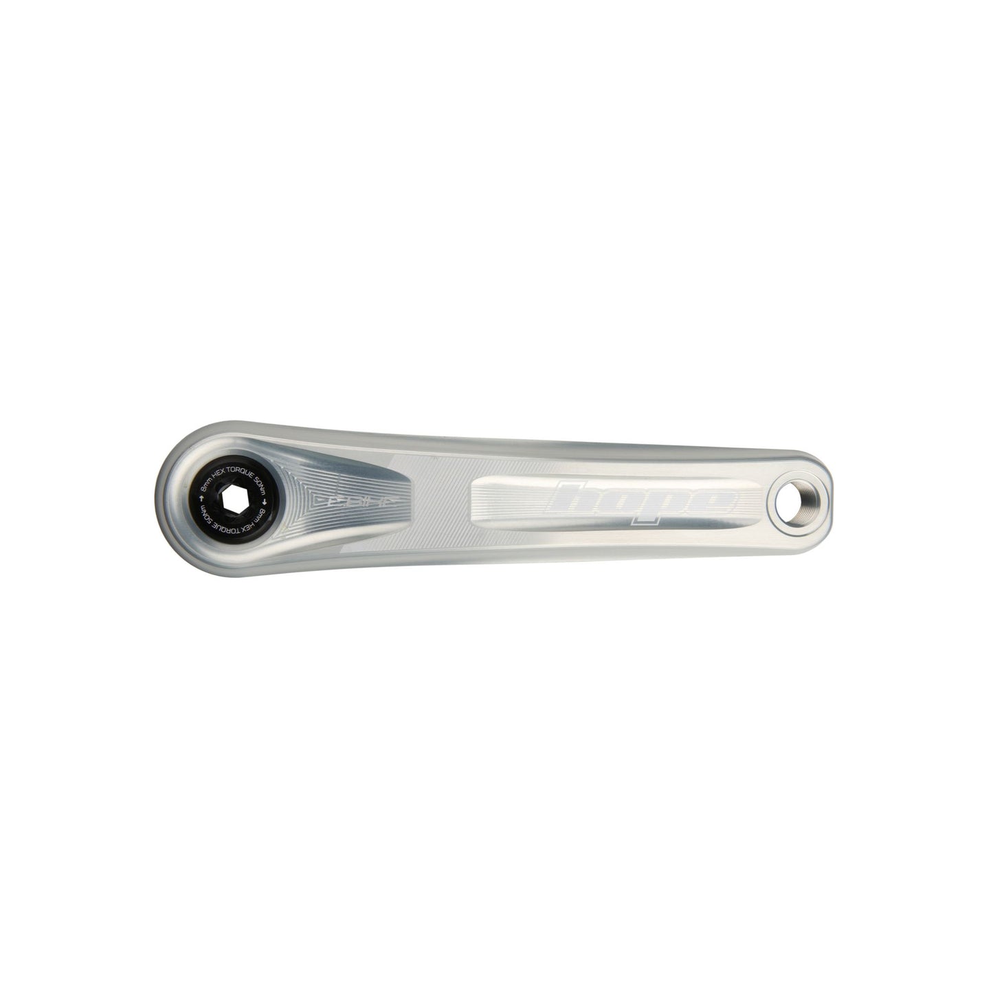 Hope Part Crankarm E Bike Drive Side Narrow 155MM Silver
