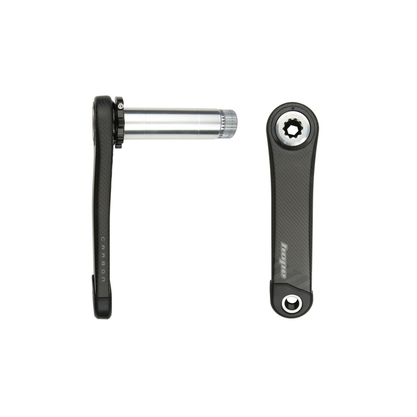 Hope RX Carbon Crankset 68MM 170MM SILVER