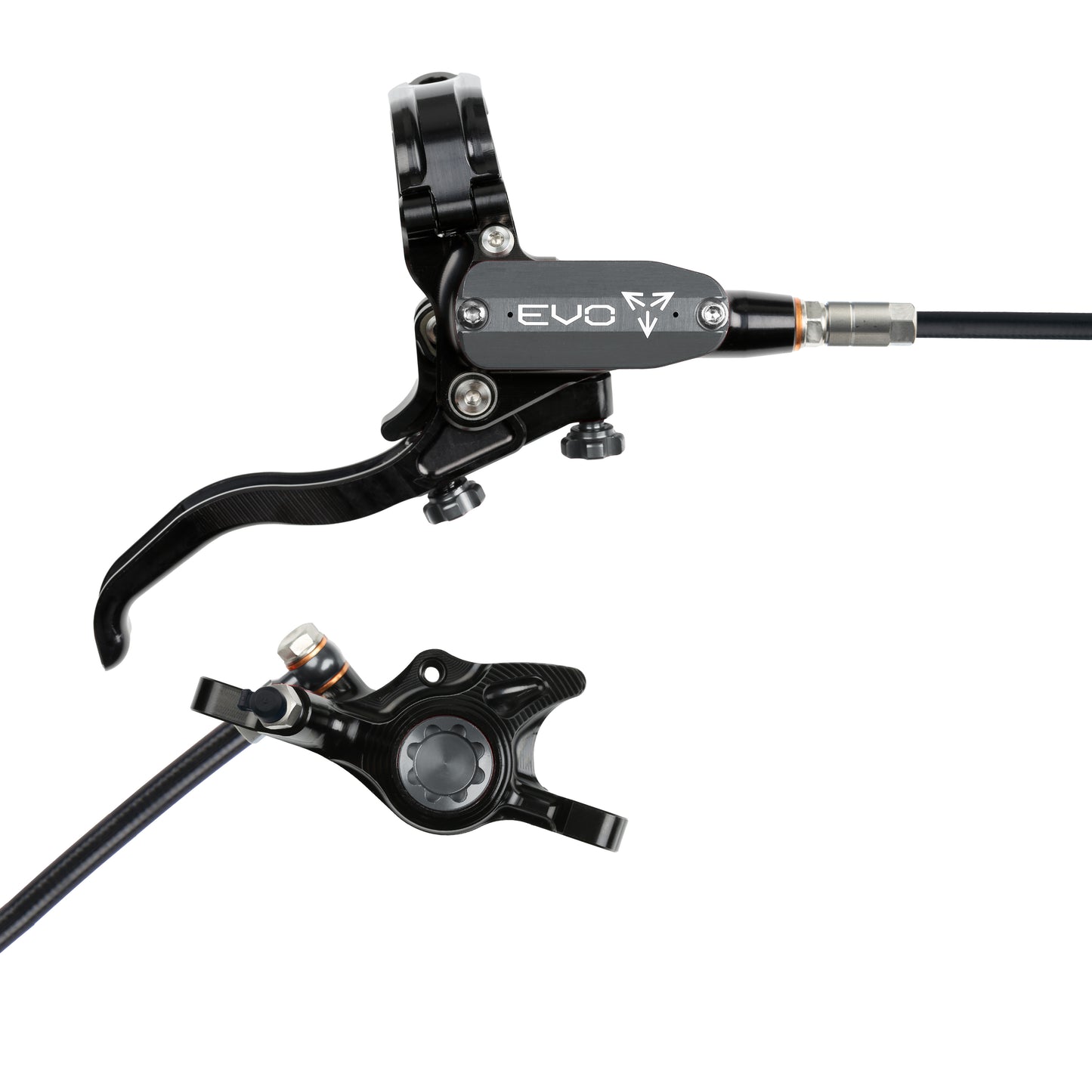 Hope Brake EVO X2 No Rotor RH- Black/Smoke