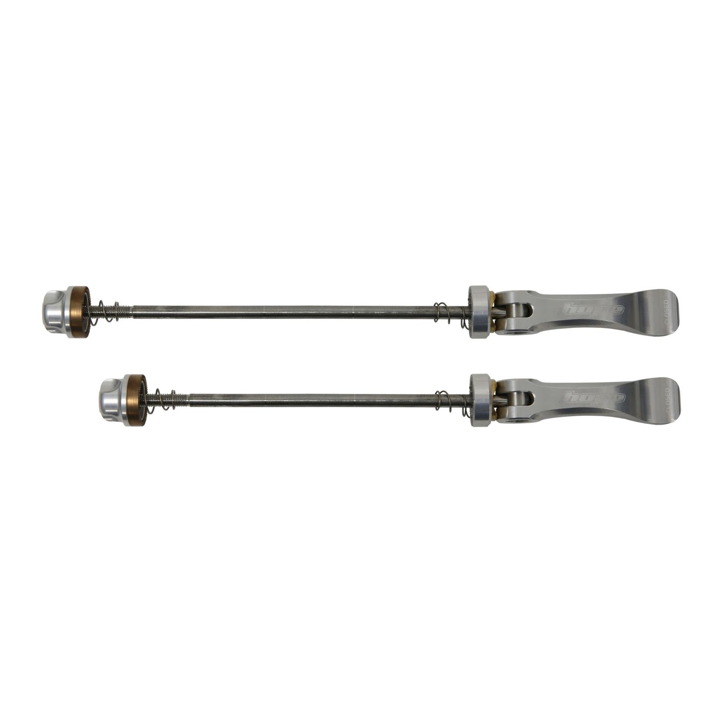 Hope Quick Release Skewer 135mm Pair Silver