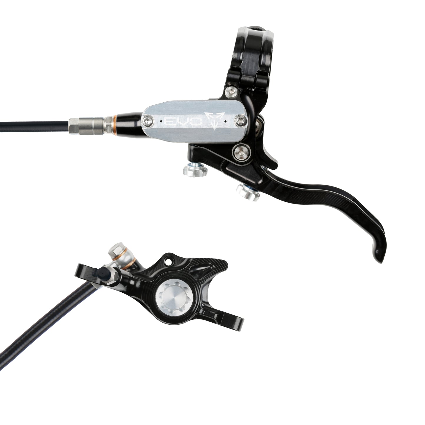 Hope Brake EVO X2 No Rotor LH- Black/Silver
