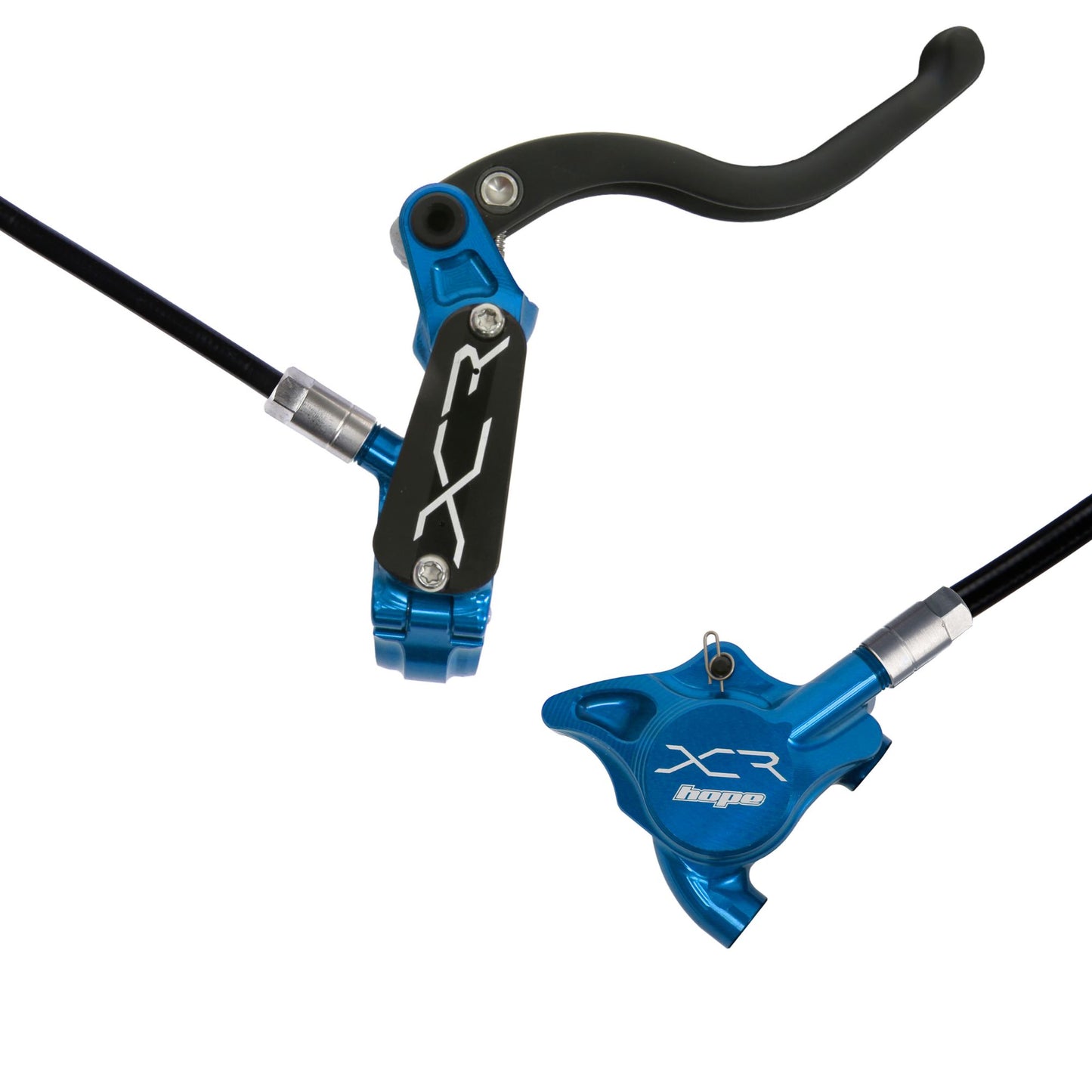 Hope Brake XCR Pro X2 FM No Rotor Rear LH Blue