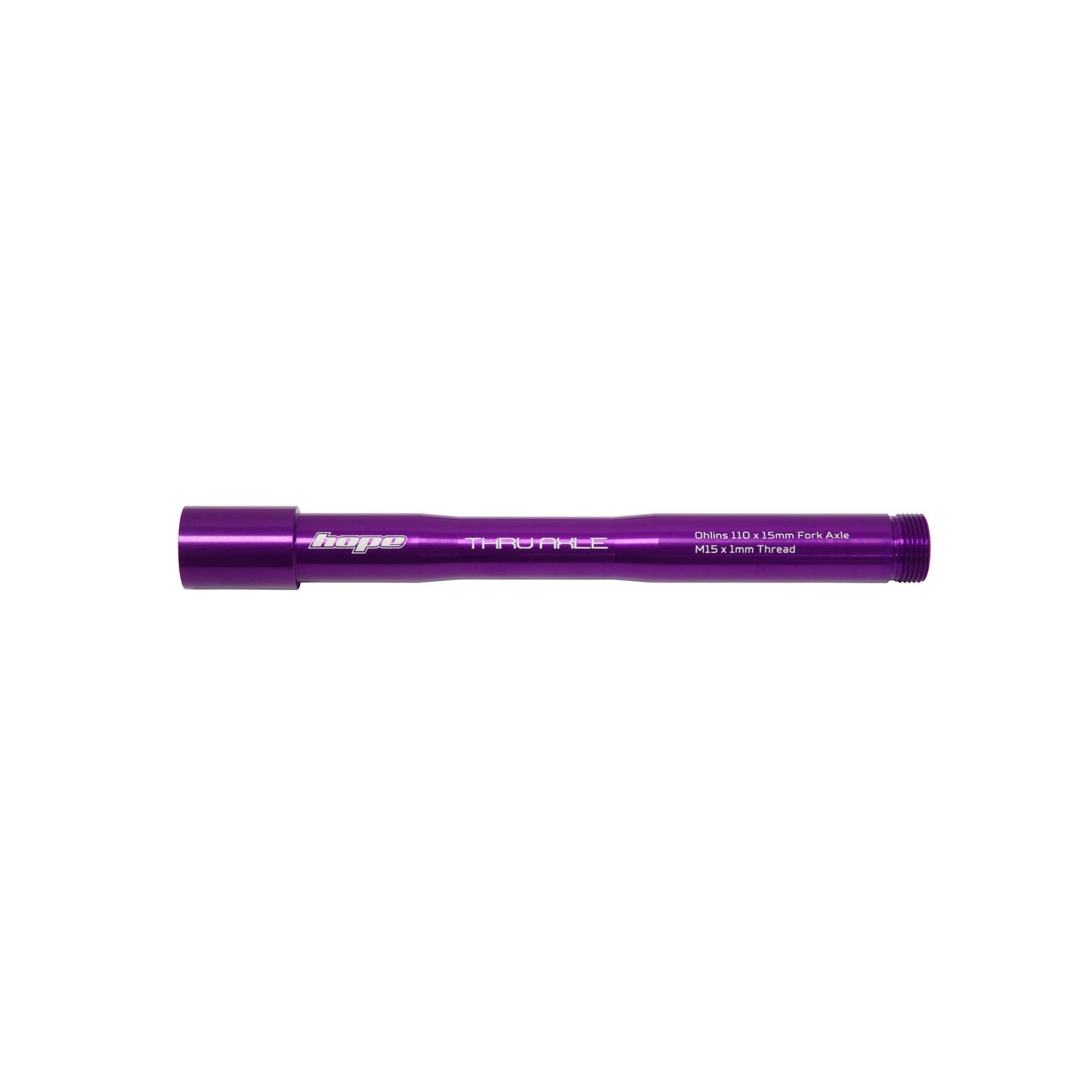 Hope Part Thru Axle Front Ohlins Purple