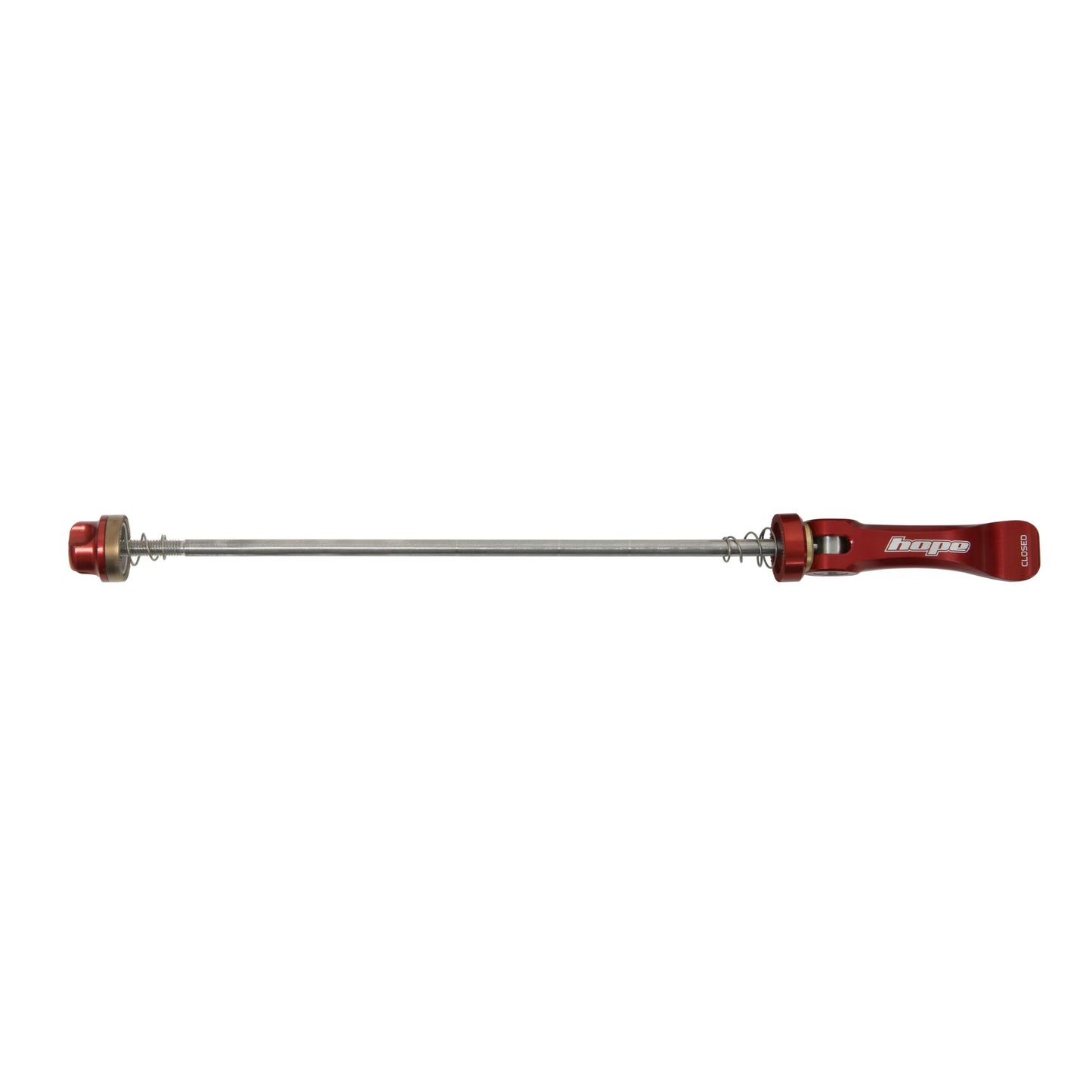 Hope Quick Release Skewer 190mm Fatsno Rear Red